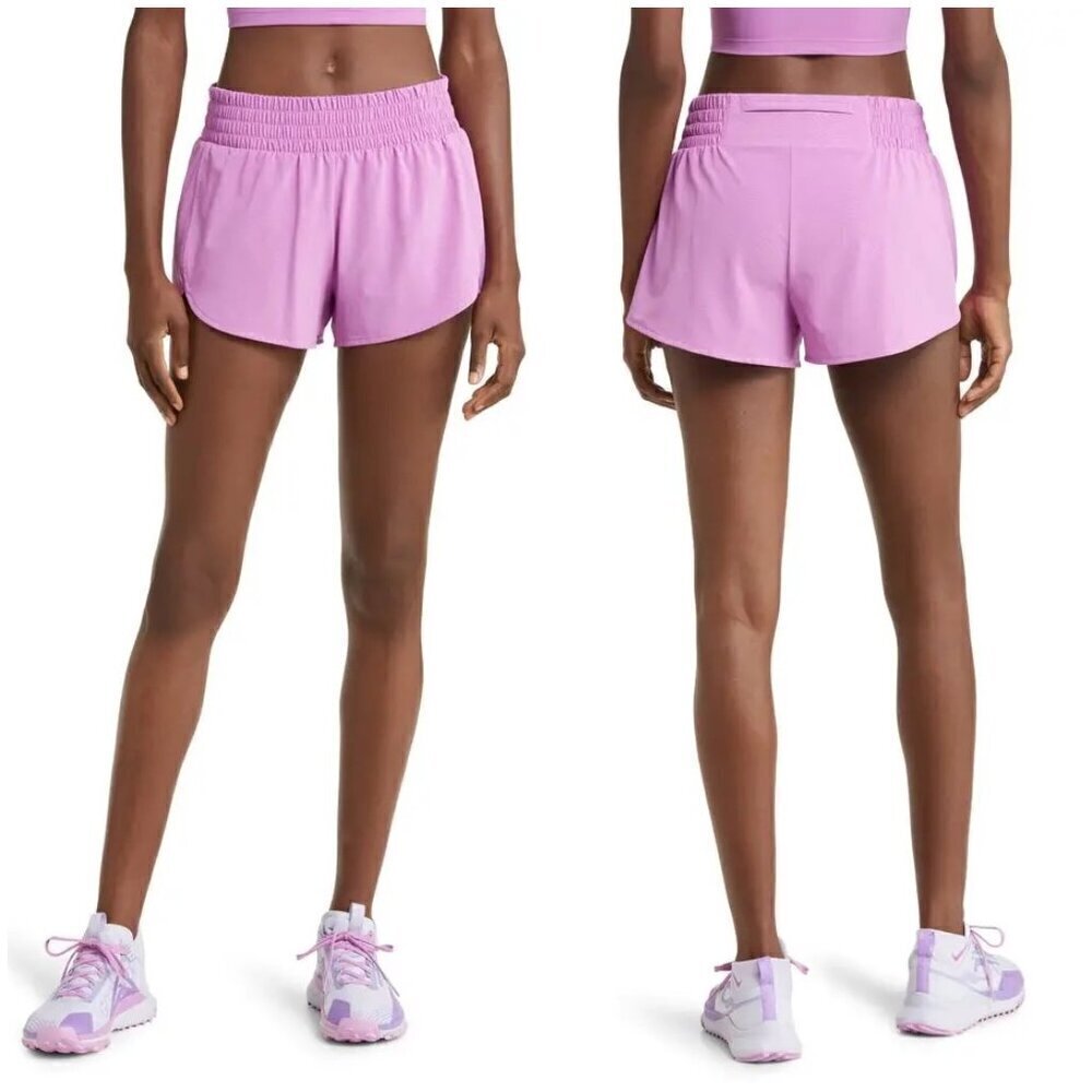 💕ZELLA💕 Altitude Running Shorts ~ Purple Iris Moire Embossed XL NWT